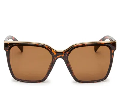 Kelly & Katie Agenda Sunglasses In Brown