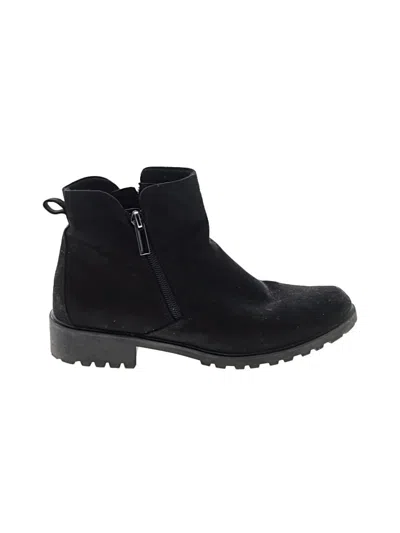 Pre-owned Kelly & Katie Ankle Boots In Black
