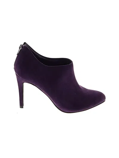 Pre-owned Kelly & Katie Ankle Boots In Purple