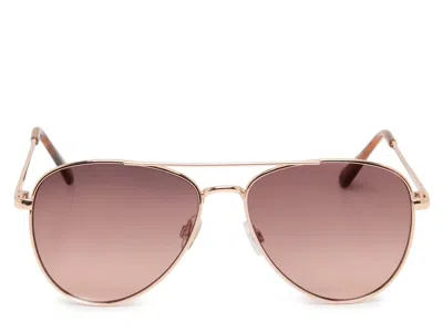 Kelly & Katie Archer Aviator Sunglasses In Gold