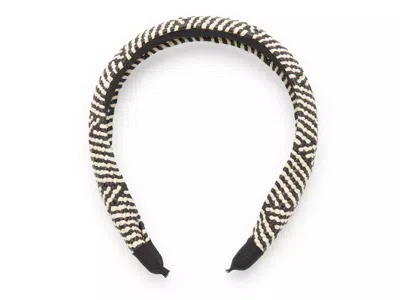 Kelly & Katie Black & Raffia Headband