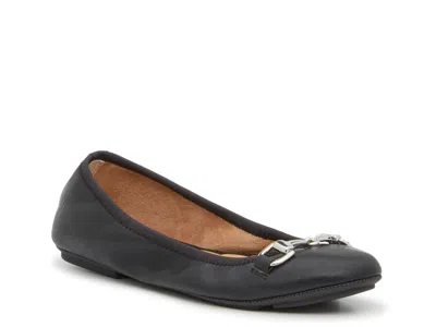 Kelly & Katie Calypso Ballet Flat In Black
