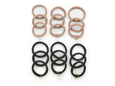 Kelly & Katie Charm Hair Tie Set 18 Pack In Multi