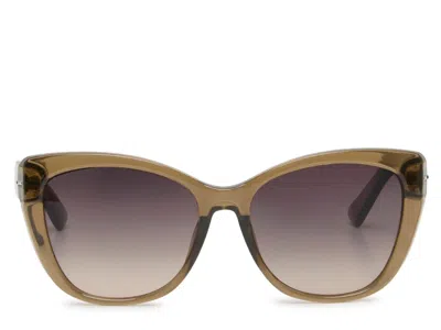 Kelly & Katie Daiquiri Cateye Sunglasses In Brown