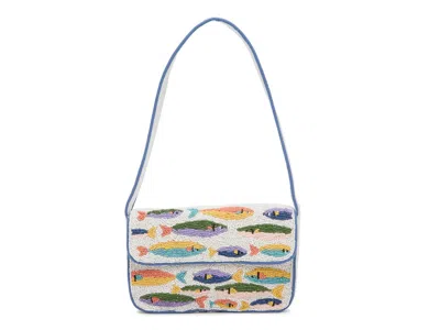 Kelly & Katie Fish Shoulder Bag In Black