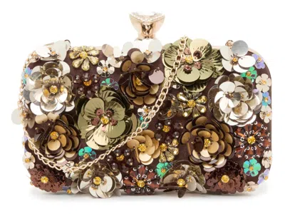 Kelly & Katie Floral Clutch In Multi