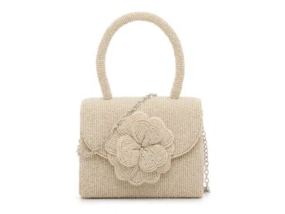 Kelly & Katie Flower Mini Satchel In White