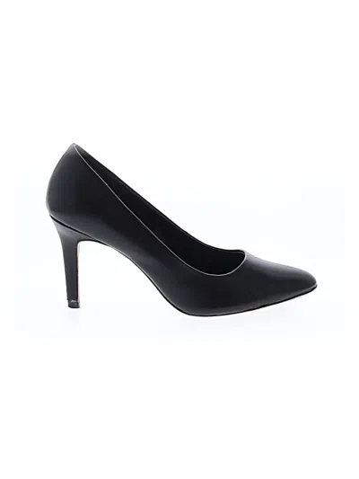 Pre-owned Kelly & Katie Heels In Black