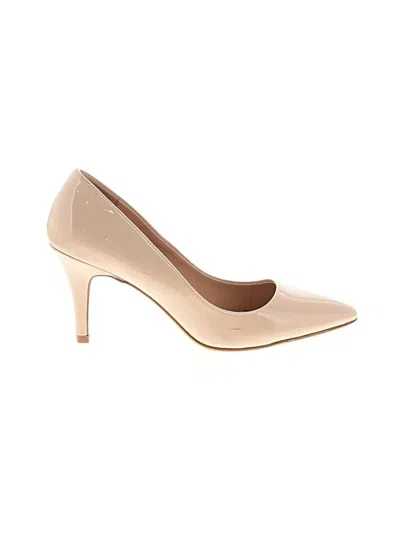 Pre-owned Kelly & Katie Heels In Ivory
