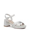 Kelly & Katie Liliena Sandals Women's Silver Rhinestone Platform Gal1299 In Silver