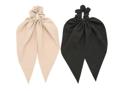 Kelly & Katie Long Tail Scrunchie Set 2 Pack In Multi