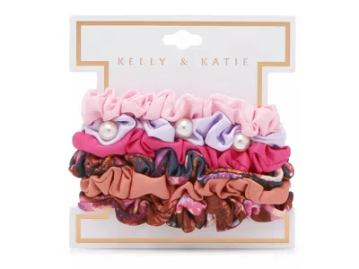 Kelly & Katie Mini Scrunchie Set 6 Pack In Multi
