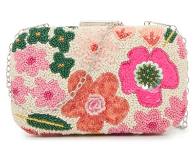 Kelly & Katie New Pop Floral Clutch In Multi
