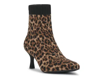 Kelly & Katie Pedella Bootie In Animal Print