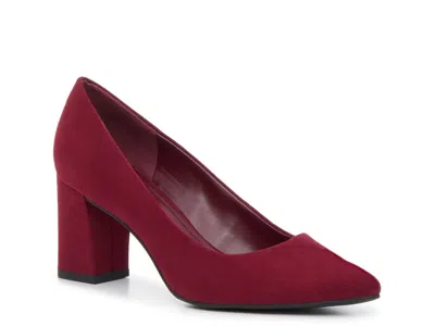 Kelly & Katie Phyliss Pump In Burgundy