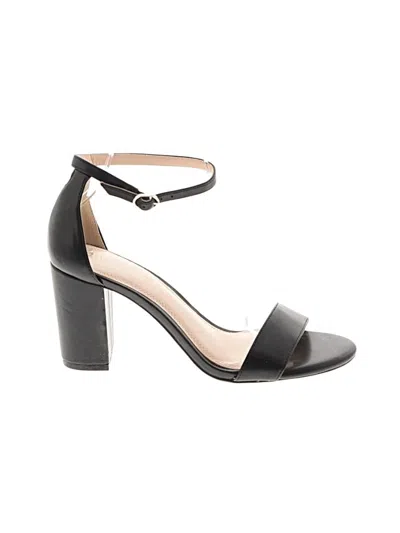Pre-owned Kelly & Katie Sandals In Black