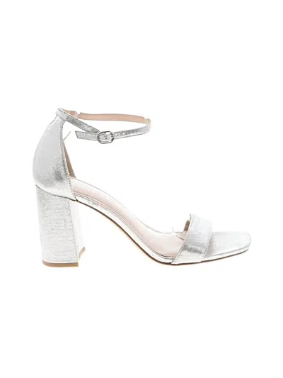 Pre-owned Kelly & Katie Sandals In Silver