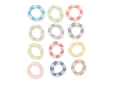 Kelly & Katie Seamless Hair Tie Set 12 Pack In Multi