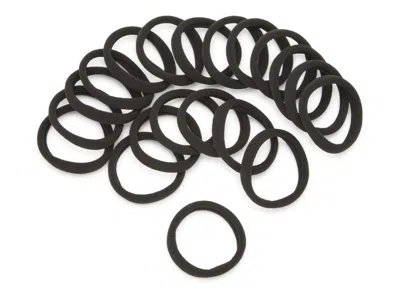 Kelly & Katie Seamless Hair Ties 20 Pack In Black
