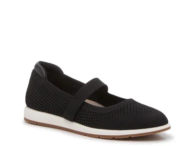 Kelly & Katie Steffani Mary Jane Flat In Black