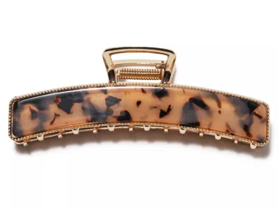 Kelly & Katie Tortoise Shell Hair Clip In White