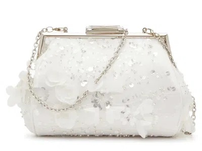 Kelly & Katie Tulle Bridal Clutch In White