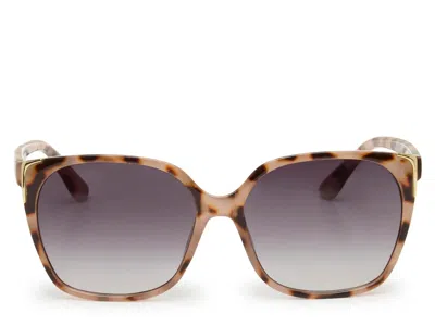 Kelly & Katie Tyra Oversized Sunglasses In Brown