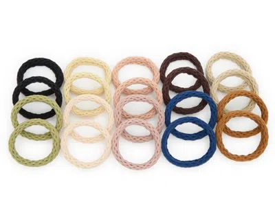 Kelly & Katie Web Hair Tie Set 20 Pack In Multi