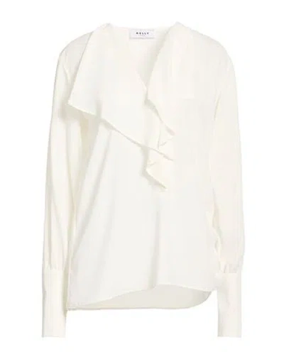 Kelly Brussels Woman Top White Size 10 Polyester