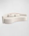 KELLY HOPPEN X CARACOLE LUNA SOFA, 110"