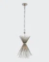 Kelly Wearstler For Visual Comfort Signature Strada Small Chandelier In Polished Nickel