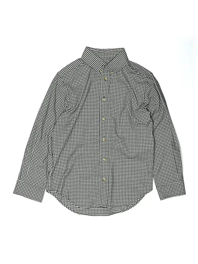 Pre-owned Kelly's Kids' Long Sleeve Button Down Shirt In Gray