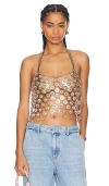 KELSEY RANDALL X REVOLVE KELSEY CHAINMAIL TOP