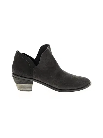 Pre-owned Kelsi Dagger Brooklyn Ankle Boots In Gray