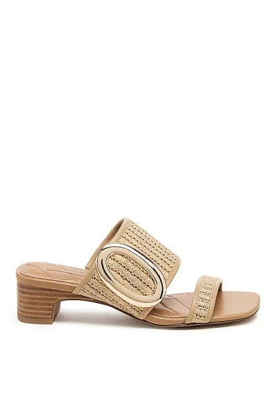 Kelsi Dagger Brooklyn Ava Kitten Heel Sandals In Brown