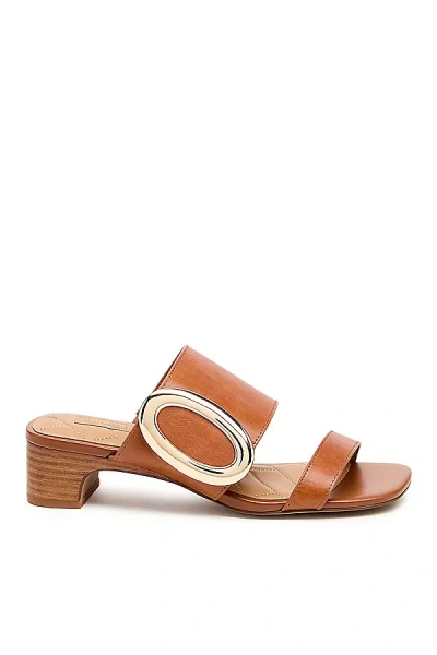 Kelsi Dagger Brooklyn Ava Kitten Heel Sandals In Brown