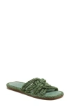 Kelsi Dagger Brooklyn Beachy Slide Sandal In Moss