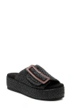 Kelsi Dagger Brooklyn Dover Platform Sandal In Black