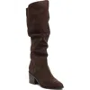 Kelsi Dagger Brooklyn Easton Slouch Knee High Boot In Brown