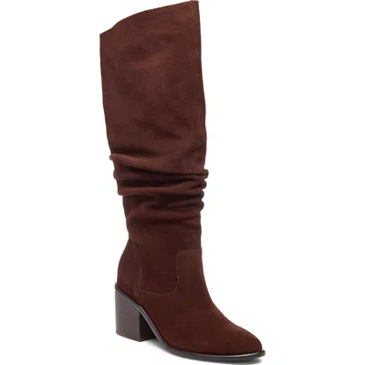Kelsi Dagger Brooklyn Easton Slouch Knee High Boot In Brown