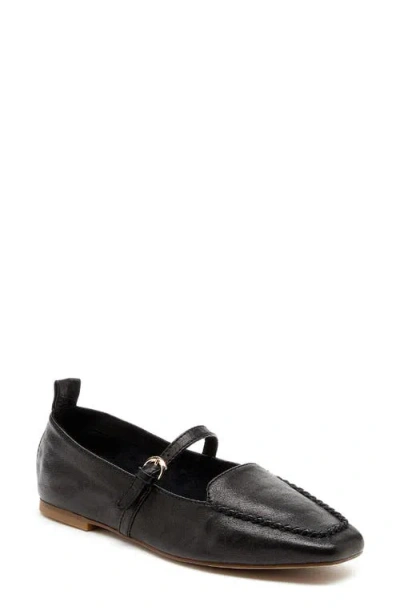Kelsi Dagger Brooklyn Ferry Mary Jane Loafer In Black