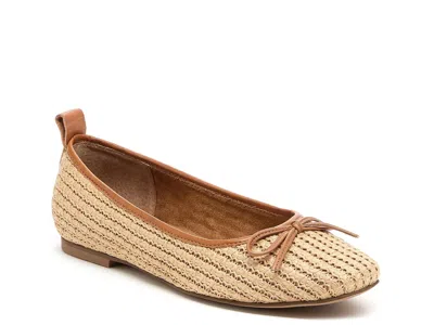Kelsi Dagger Brooklyn Frankie Ballet Flat In Brown