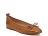 Kelsi Dagger Brooklyn Frankie Square Toe Ballet Flat In Gingerbread