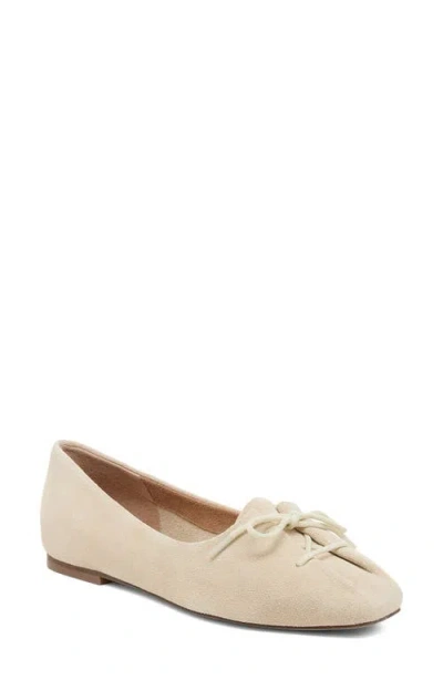 Kelsi Dagger Brooklyn Freddie Ballet Flat In White