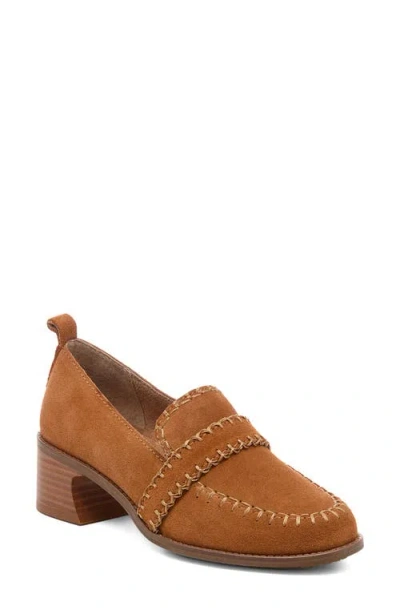 Kelsi Dagger Brooklyn Halo Loafer Pump In Brown