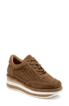 Kelsi Dagger Brooklyn Hollis Platform Sneaker In Armadillo