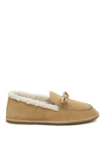 Kelsi Dagger Brooklyn Huggy Cozy Loafers In Brown