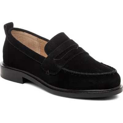 Kelsi Dagger Brooklyn Lens Penny Loafer In Black
