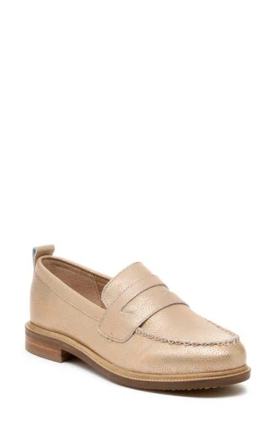 Kelsi Dagger Brooklyn Lens Penny Loafer In Chai