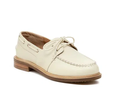 Kelsi Dagger Brooklyn Linny Fox Boat Shoe In Neutral